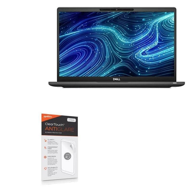 BoxWave Screen Protector Compatible with Dell Latitude 7320 - ClearTouch Anti-Glare (2-Pack), Anti-Fingerprint Matte Film Skin