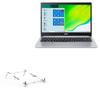 BoxWave Stand and Mount Compatible with Acer Aspire 5 (A515-46) - Pocket Aluminum Stand 3-in-1, Portable Multi Angle Viewing Riser - Metallic Silver view 1