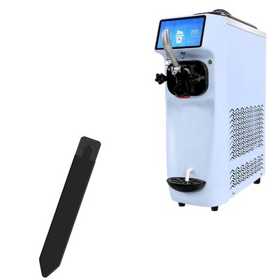 BoxWave Stylus Pouch Compatible with GSEICE Ice Cream Maker (7 in) - Stylus PortaPouch, Pen Stylii Holder Carrier Portable Self-Adhesive - Jet Black