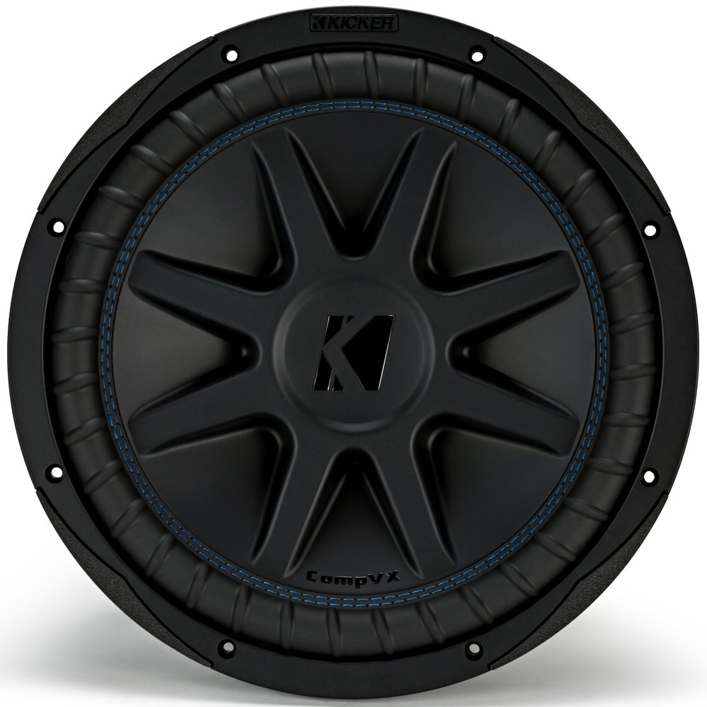 Kicker 50CVX124 CompVX 12-Inch Subwoofer, Dual 4-Ohm