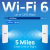EnGenius ENH500-AX 5GHz Wi-Fi 6 (802.11ax) 2x2 Outdoor Wireless Bridge, up to 1,200 Mbps, high 26 dBm Transmit Power, IP55-rated Weatherproof & dustproof housing view 2