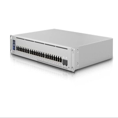 Ubiquiti UniFi USW-ENTERPRISE-24-POE 24-Port 2.5G PoE Layer 3 Managed Switch (Renewed)