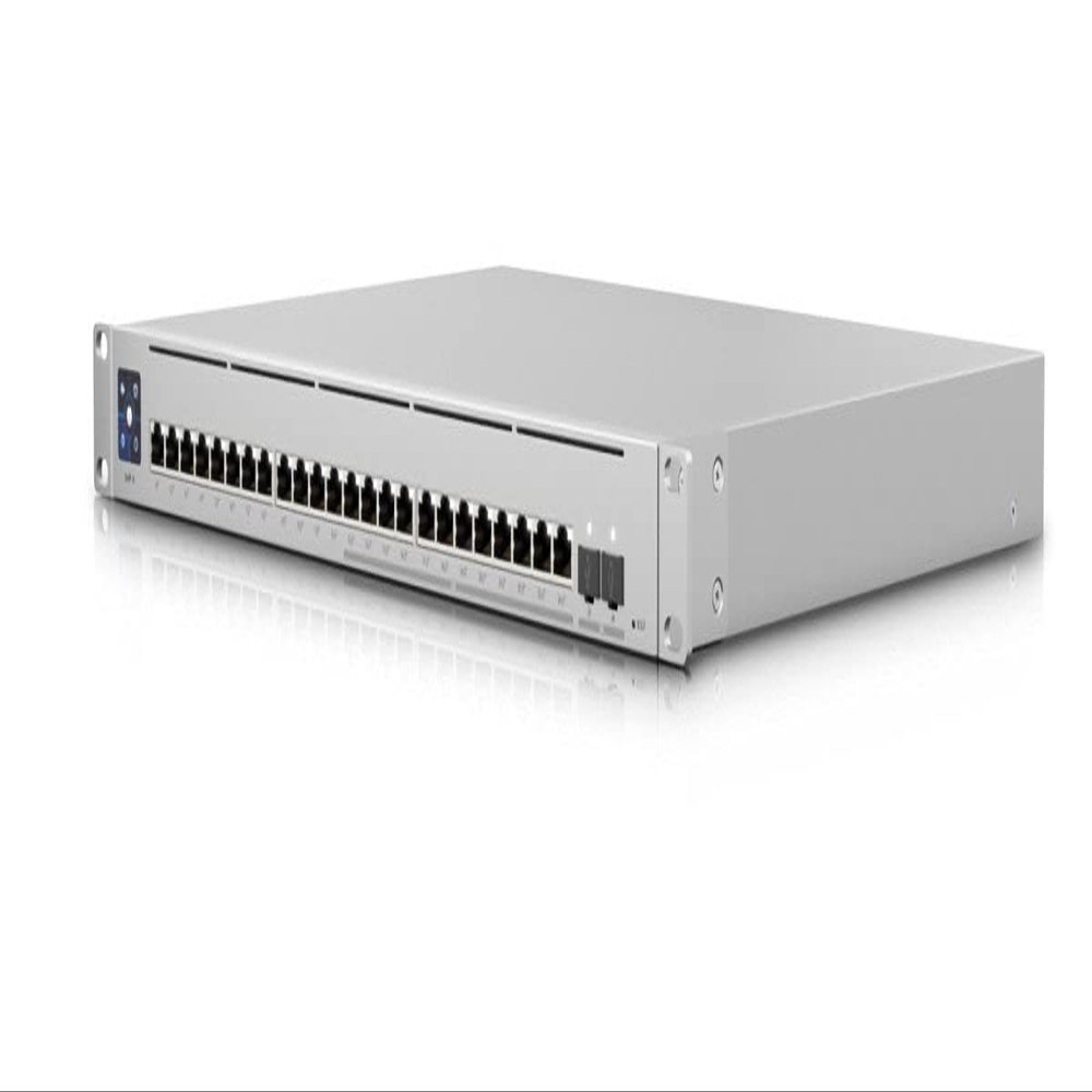 Ubiquiti UniFi USW-ENTERPRISE-24-POE 24-Port 2.5G PoE Layer 3 Managed Switch (Renewed)