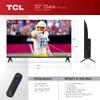 TCL 32-Inch Class S3 1080p LED Smart TV with Roku TV (32S350R, 2023 Model), Compatible with Alexa, Google Assistant, and Apple HomeKit Compatibility, Streaming FHD Television,Black view 3