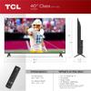 TCL 40-Inch Class S3 1080p LED Smart TV with Fire TV (40S350F, 2023 Model), Alexa Built-in, Apple AirPlay Compatibility, Streaming FHD Television,Black view 4
