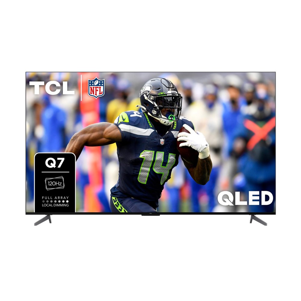TCL 85-Inch Q7 QLED 4K Smart TV with Google TV (85Q750G, 2023 Model) Dolby Vision, Dolby Atmos, HDR Ultra, 120Hz, Game Accelerator up to 240Hz, Voice Remote, Works with Alexa, Streaming UHD Television