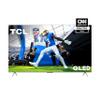 TCL 75-Inch Q6 QLED 4K Smart TV with Google (75Q650G, 2023-Model) Dolby Vision, Atmos, HDR Pro+, Game Accelerator Enhanced Gaming, Voice Remote, Works Alexa, Streaming UHD Television