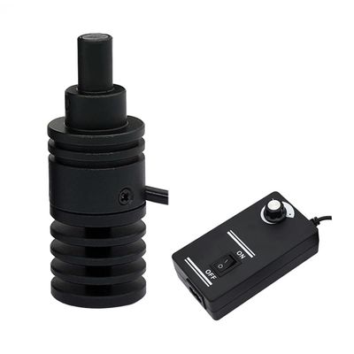 Microscope Kit Microscope Spot Light 8mm 9mm 10mm Coaxial Point Light Source Brightness Adjustable LED Spot Lamp fit for Industrial Camera Stereo Microscope Microscope Lens Adapters ( Color : 8 mm Red