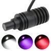 Microscope Kit Microscope Spot Light 8mm 9mm 10mm Coaxial Point Light Source Brightness Adjustable LED Spot Lamp fit for Industrial Camera Stereo Microscope Microscope Lens Adapters ( Color : 8 mm Red view 2