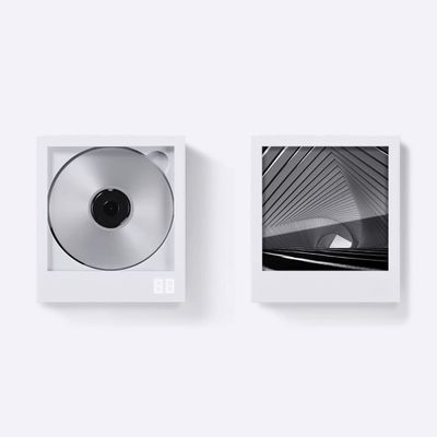 Bluetooth CD Player Instant Disk Audio-CP1(White)