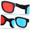 Parliky 10Pcs Red Lens Viewing Glasses for Tv Computer Monitors and Theater Screens Compatible with Anaglyph Stereoscopic Content view 3