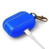 Dreem Vegan Leather Case Cover with Keychain Clip Compatible with AirPods Pro 1 for Women & Men/Apple 1st Generation, Protective One Piece Hard Shell, Luxury AirPod Pro Case [Ocean] view 4