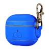 Dreem Om Case Cover with Keychain Clip Compatible with AirPods 3 for Apple AirPods 3rd Generation, Vegan Leather AirPod Case for Men & Women, Luxury Earbuds Accessory for iPhone - Ocean view 1