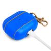 Dreem Om Case Cover with Keychain Clip Compatible with AirPods 3 for Apple AirPods 3rd Generation, Vegan Leather AirPod Case for Men & Women, Luxury Earbuds Accessory for iPhone - Ocean view 4