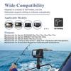 Fish Finder Mount Base, Universal 360 Rotation Ball-Mount Fish Finder Bracket, Nylon & Stainless Steel Electronic Holder for Marine Boat Kayak Pontoon Canoe Helix Garmin, 4*Srews, 4*Nuts view 4
