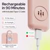 Rechargeable Personal Alarm Keychain for Women, 130dB, USB-C Charging, Pink view 4