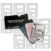 10x Gifts for Men 14 in 1 Multitool wallet pocket card - multi-tool Easy carry Handy bottle, jar, can opener - Holiday Christmas Stocking Stuffers for employees, team or group | Semper Paratus Gear view 1