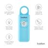 Ivation Personal SOS Alarm Keychain | Self-Defense Safety Siren & LED Panic Strobe Light with Carabiner Clip for Women, Children & Seniors | Pocket Size, Loud 125 dB Sound, Air Travel Friendly view 2
