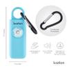 Ivation Personal SOS Alarm Keychain | Self-Defense Safety Siren & LED Panic Strobe Light with Carabiner Clip for Women, Children & Seniors | Pocket Size, Loud 125 dB Sound, Air Travel Friendly view 4