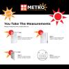 Metro Screenworks Custom Window Screens Fully Assembled and Ready to Install - Window Screen Replacement for House, (White) Pre-Framed Mesh Replacement Window Screens, Home, Patio, & More view 3