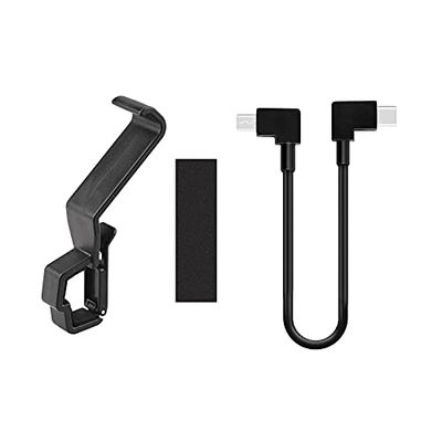 ABZEKH Drone Accessories Remote Control Tablet Extended Bracket for DJI Mavic 3/3 Classic/Air 2/2S for Mini 2 Drone Accessories Holder Stand Clip for ipad (Color : Holder micUSB Cable)