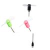 SOLUSTRE 4 Pieces USB Mini Fan Neck Cooler USB Portable Fan Computer Fan Computer Blower Mini Bendable Fan Cooling Fan for for Laptop Electric Blower USB Mini Hose Fan Laptop Fan Gooseneck view 1
