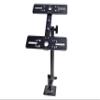 Double Face Marine Electronic Mount, Fish Finder Bracket, Anodized Aluminum 350 Degree Swivel Monitor Mount with Adjustable Height, Easy Install, Mounting Plate Fits Most Monitors view 1