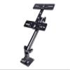Double Face Marine Electronic Mount, Fish Finder Bracket, Anodized Aluminum 350 Degree Swivel Monitor Mount with Adjustable Height, Easy Install, Mounting Plate Fits Most Monitors view 3