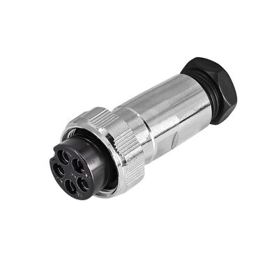 GX20 Aviation Connector 5pin Waterproof Male and Female Metal Connector Straight