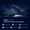 Raxxio MAG540w3 Set-Top Box  4K HDR Streaming Media Player, 4K HDR Output, Amlogic S905Y4, Dual-Band Wi-Fi, Linux 4.9, HDMI Cable, Remote - Hardware Device Only view 2