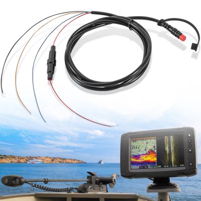yourour 010-12199-04 Power/Data Cable Quick Connect Adaptor 4-Pin 4Xdv Compatible with Echo, Striker Plus, Striker Vivid, Striker 4, Fishfinder, Echomap