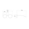 willochra Blue Light Glasses for Women, Blue Light Blocking Eyeglasses for Women Round Computer Anti Eye Strain Glasses (red, 2.75, multiplier_x) view 4