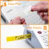 7 Packs Greateam TZ Tape 12mm Compatible with Brother TZe-631 TZe-335 TZe TZ Label Tape 12mm 0.47'' Laminated for Brother Ptouch Label Tape PT-D210 PT-D220 PT-H110 PT-D400 PT-D600 PT-1280 PT-1290 view 3