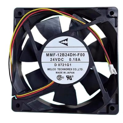 12CM Fan, for 12025 MMF-12B24DH-R00 24V 0.18A 120X120X25MM 2 -Wire Cooling Fan