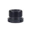 FEICHAO D18 1/4-20 3/8-16 Female to 5/8-27 * 9 5/8-11 * 9 Male Screw with Reinforced Side Holes Conversion Screw for Camera Tripod Gimbal Conversion Accessories (2 PCS, Black 3/8-16 to 5/8-27 * 9) view 3