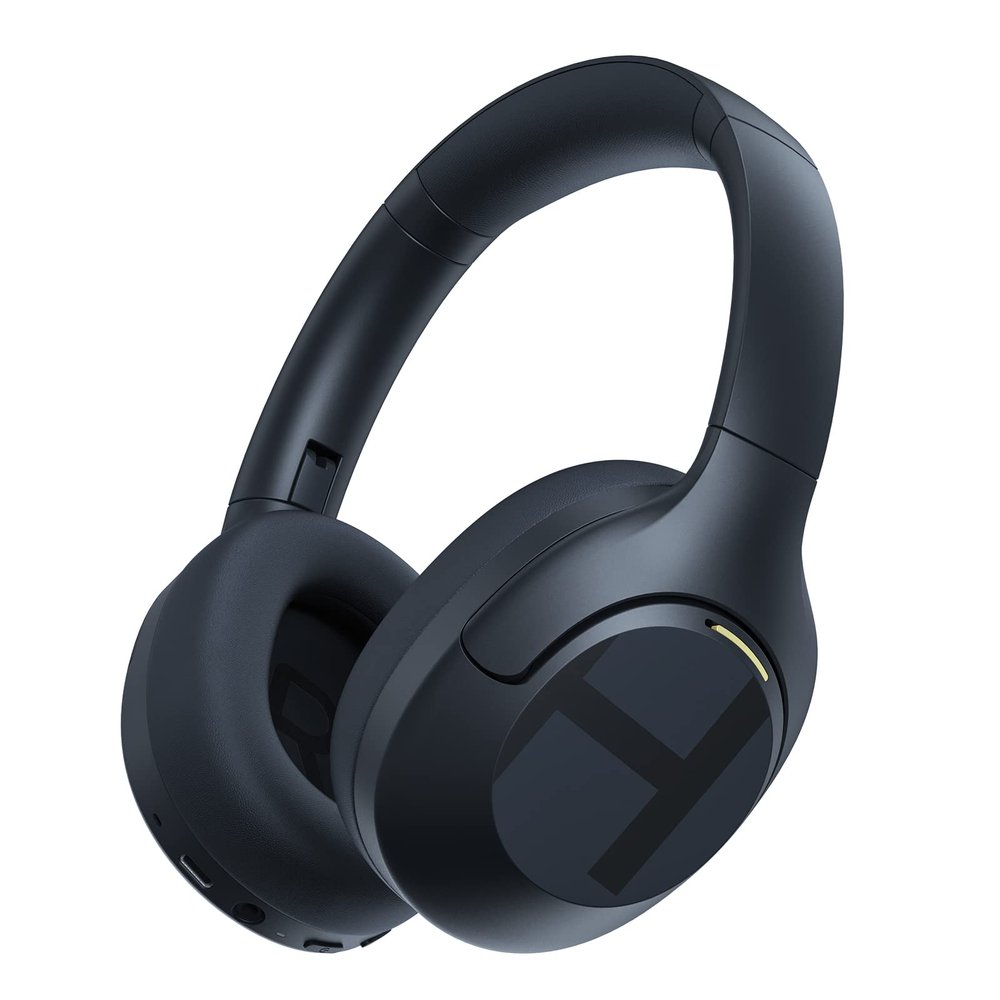 HAYLOU S35 Noise Cancelling Bluetooth Headphones, LDAC Hi-Res Audio, Bluetooth 5.2 Multipoint Connect, 40H ANC Playtime, Clear Call,Wireless Over Ear Headphones