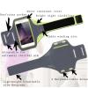 PriceDumb Running Armband Arm Band Phone Holder for Oppo A5 A52 A72 A9 A91 A54 A53s A74 A94 Find X X2 X3 X5 Lite Neo N2 Flip Reno2 Reno4 Reno8 Z 10x Zoom R17 Pro (Orange), Black view 2