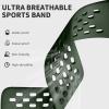 Getino Compatible with Fitbit Charge 5 Bands/Charge 6 Bands Women Men, Soft Comfortable Breathable Replacement Strap Adjustable Sport Wristbands for Fitbit Charge 5/ Charge 6 Accessories, Dark Green view 2