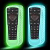 2 Pack Remote Cover for Dish Network Remote Control 52.0/54.0, Silicone TV Remote Case Skin Sleeve Glow in The Dark Green and Blue view 1