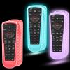3 Pack Cover for Dish Network Remote Control 52.0/54.0, Silicone TV Case Skin Sleeve Glow in The Dark Purple Blue Red view 1