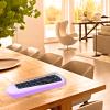 3 Pack Cover for Dish Network Remote Control 52.0/54.0, Silicone TV Case Skin Sleeve Glow in The Dark Purple Blue Red view 3