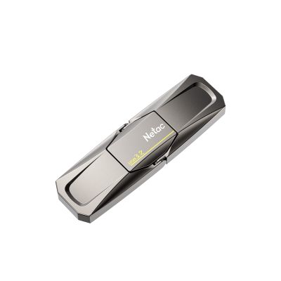 Netac 512GB Portable External USB Solid State Drive Type-c and USB 3.2 Dual Interface, up to 400MB/s for Data Storage, Expansion of Storage for Photos/Videos/Music/Files, US5