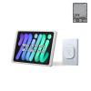 EMONITA Magnetic Wall Mount with Charging Case A6 for iPad mini (A17 Pro, A15 Bionic) 8.3-Inch. 100-250V AC 18W Quick Charge, Strong Magnets, 360 Rotation view 1
