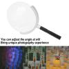 77mm Glass Prism Filter, Kaleidoscope Glass Prism Lens Filter, Handheld Adjustable Optical Glass Split Image Effect Filter for Movies Music Videos view 3