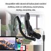 FOSA Retro 3.5mm Phone Receiver Microphone Vintage Telephone Handset Cell Phone Receiver Mic, Outdoor Radio Microphone Handheld Speaker for Mobile Phones Cellphone Smartphone view 3