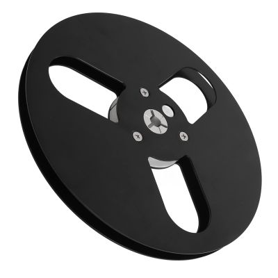 1/4 7 Inch Open Reel Takeup Reel, Universal Aluminum Alloy Recording Tape Reel Replacement Empty Disc Opening Machine Parts for Nab