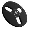 1/4 7 Inch Open Reel Takeup Reel, Universal Aluminum Alloy Recording Tape Reel Replacement Empty Disc Opening Machine Parts for Nab view 1