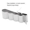 Cable Management Clips, 50PCS 304 Stainless Steel 4 Wires Cable Cord Clamps for Photovoltaic Solar Panel view 4