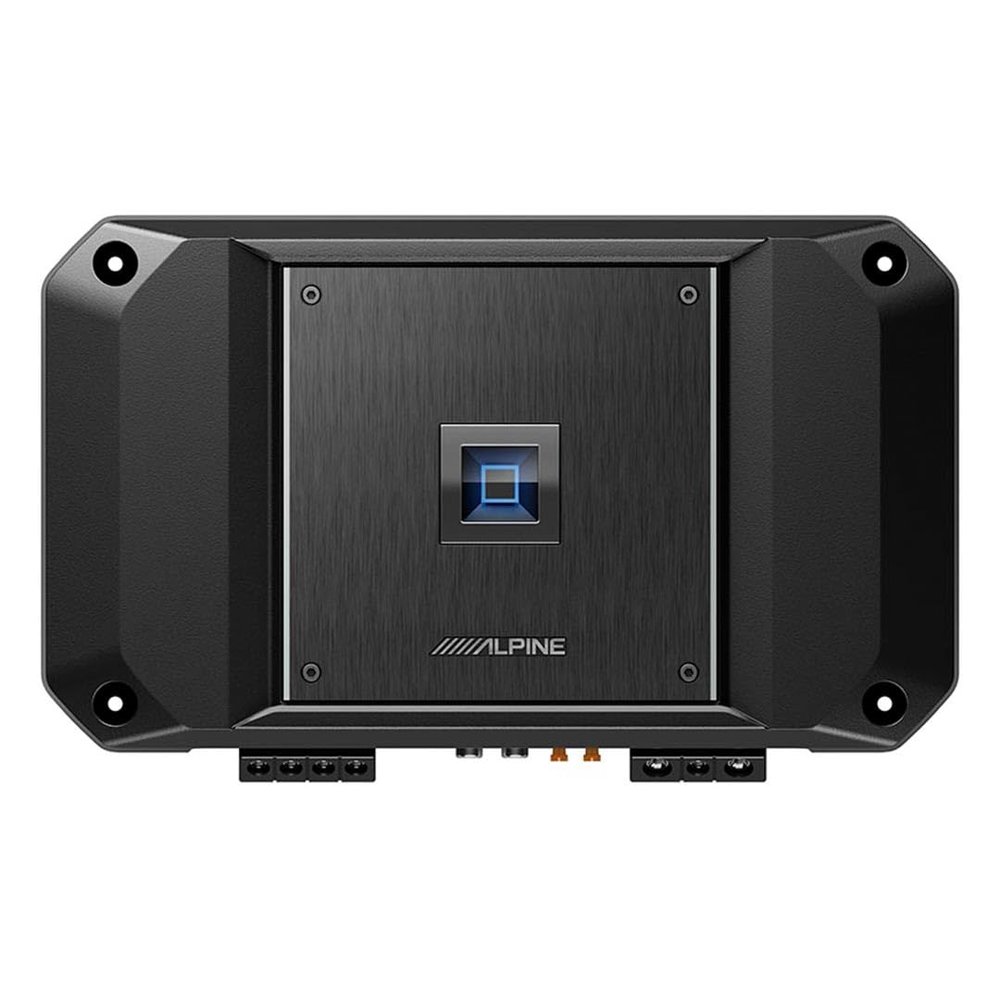 Alpine R2-A75M R-Series Mono Subwoofer Amplifier - 750W at 2-Ohm, Hi-Res Certified