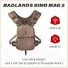 Badlands Bino Mag 2 - Modular Binocular Harness System for Optimal Performance and Durability, Mud, Medium view 2